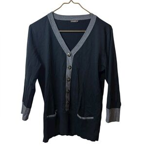 J. MCLAUGHLIN | cardigan sweater medium button up